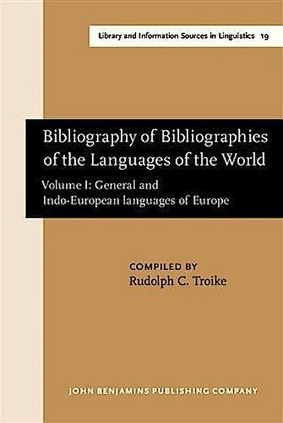 Bibliography of Bibliographies of the Languages of the World