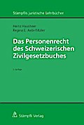 Das Personenrecht des Schweizerischen Zivilgesetzbuches