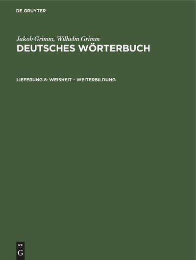 Weisheit - Weiterbildung