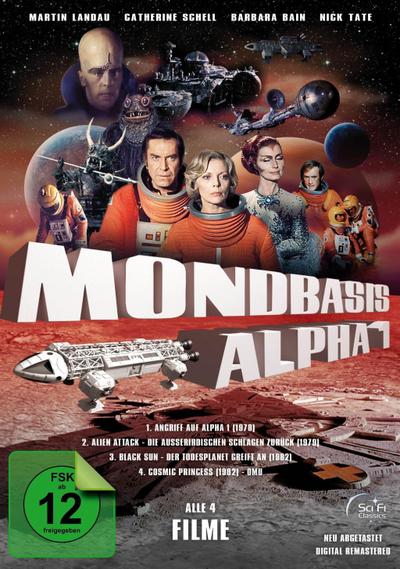 Mondbasis Alpha 1 - Die Spielfilme-Box (Alien Attack - Die Außerirdischen schlagen zurück, Black Sun - Der Todesplanet greift an, Angriff auf Alpha 1,