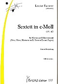 Sextett c-Moll op.40 : für Flöte, Oboe,  Klarinette, Horn, Fagott und Klavier