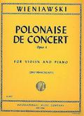 Polonaise de concert d major op. 4for violin and piano