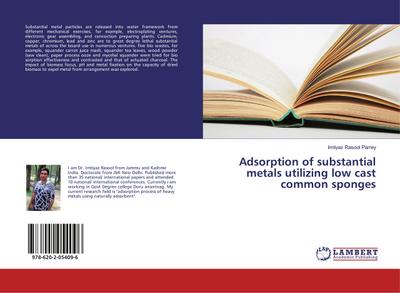 Adsorption of substantial metals utilizing low cast common sponges
