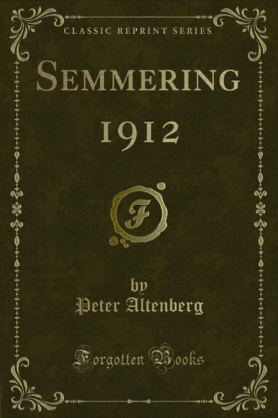 Semmering 1912