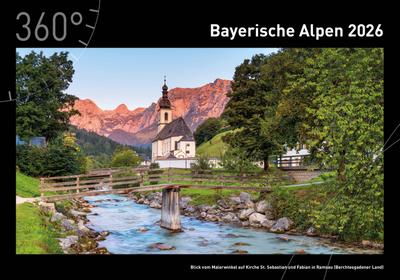 Bayerische Alpen Premiumkalender 2026