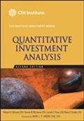 Quantitative Investment Analysis - Richard A. DeFusco