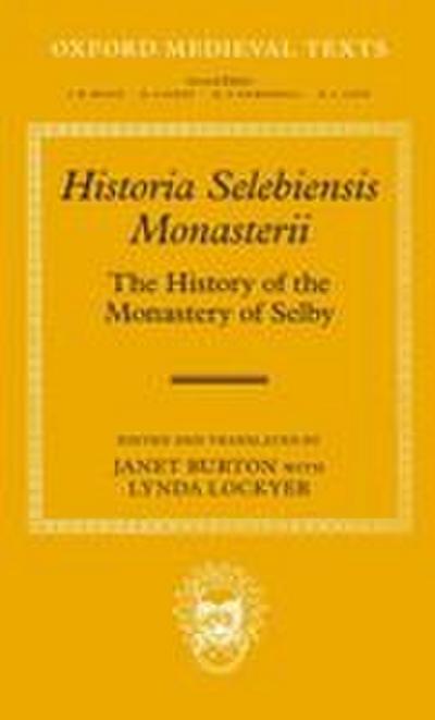 HISTORIA SELEBIENSIS MONASTERII OMT C