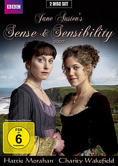 Jane Austen’s Sense & Sensibility (2007). Sense & Sensibility (2007), 2 DVDs