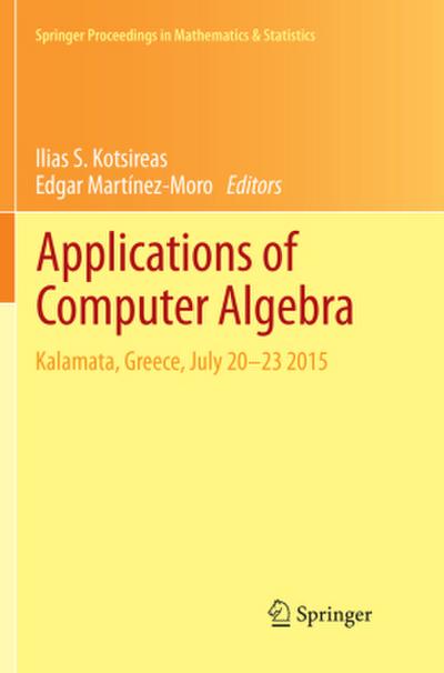 Applications of Computer Algebra