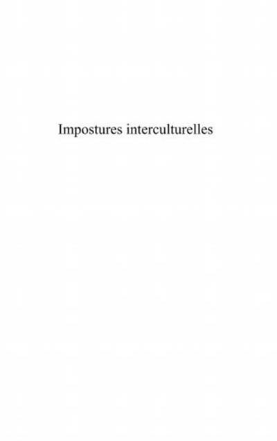 Impostures interculturelles