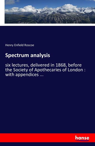Spectrum analysis