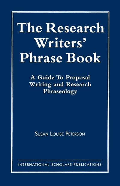 Research Writer’s Phrase Book