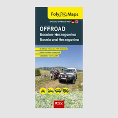 FolyMaps OFFROAD Bosnien-Herzegowina 1:250 000