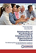 Relationship of Psychological Empowerment & Organizational Commitment
