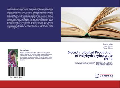 Biotechnological Production of Polyhydroxybutyrate (PHB)