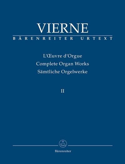 Sämtliche Orgelwerke. L’ Oeuvre d’ Orgue. Complete Organ Works 2. Symphonie op. 20 (1902/03)