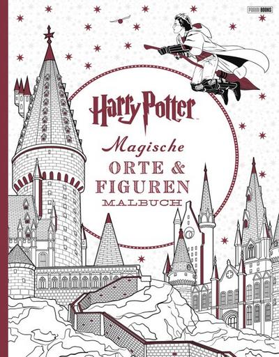 Harry Potter: Magische Orte & Figuren Malbuch