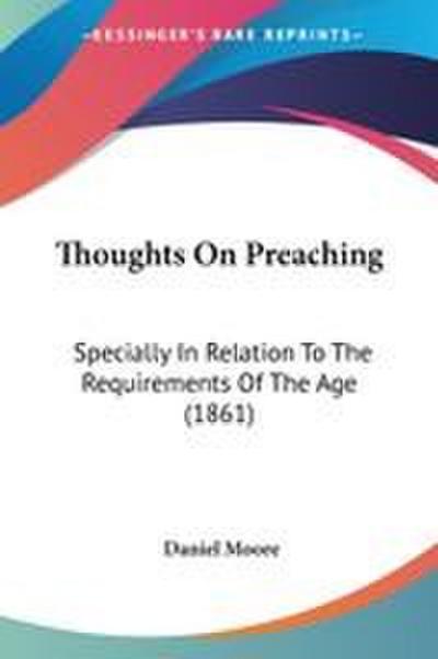 Thoughts On Preaching
