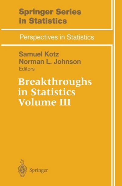 Breakthroughs in Statistics III