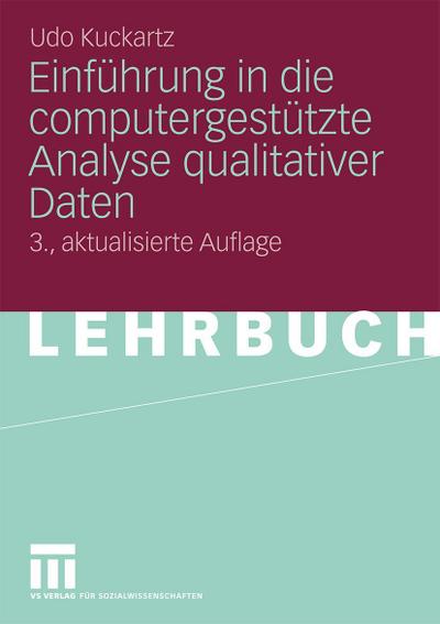 Einführung in die computergestützte Analyse qualitativer Daten