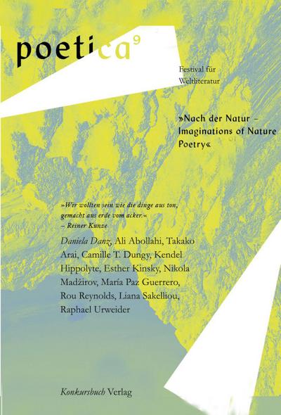 Nach der Natur - Imaginations of Nature. Poetry