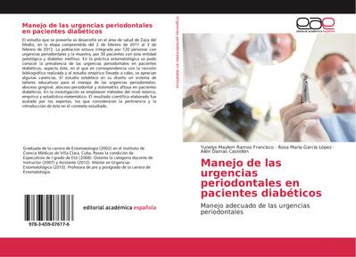 Manejo de las urgencias periodontales en pacientes diabéticos