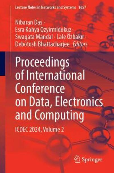 Proceedings of International Conference on Data, Electronics and Computing