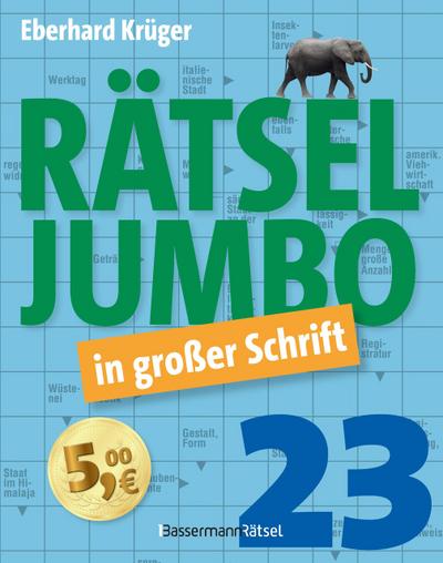 Rätseljumbo in großer Schrift 23
