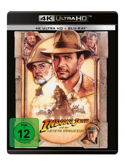 Indiana Jones und der letzte Kreuzzug, 1 4K UHD-Blu-ray + 1 Blu-ray