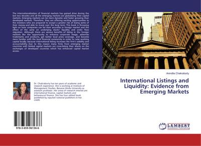 International Listings and Liquidity: Evidence from Emerging Markets - Anindita Chakraborty