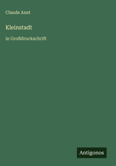 Kleinstadt