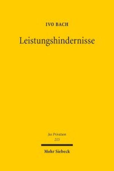 Leistungshindernisse