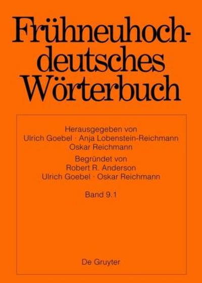 Frühneuhochdeutsches Wörterbuch, Band 9.1, l - maszeug
