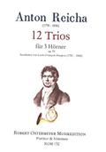 12 Trios op.93für 3 Hörner