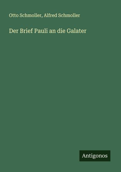 Der Brief Pauli an die Galater