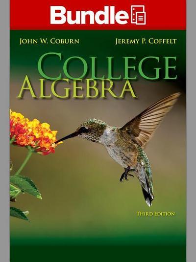 Loose Leaf College Algebra with Aleks Access Card