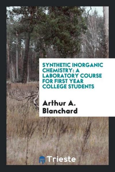 Synthetic Inorganic Chemistry