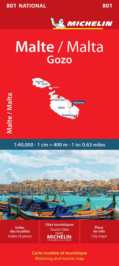 Michelin Malta Map 801