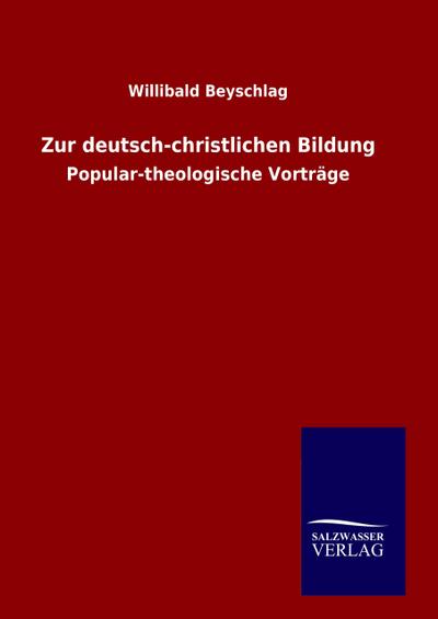 Zur deutsch-christlichen Bildung