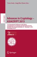 Advances in Cryptology - ASIACRYPT 2015