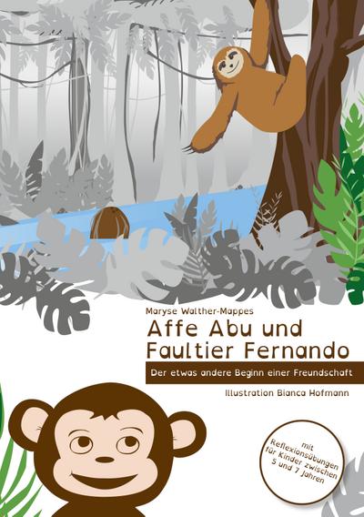 Affe Abu und Faultier Fernando