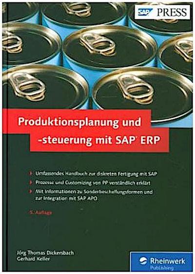 Produktionsplanung und -steuerung mit SAP ERP