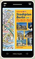 Stadtplan Berlin in Handy-Look