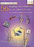 56 études récréatives vol.1 (+CD)30 études pour saxophone