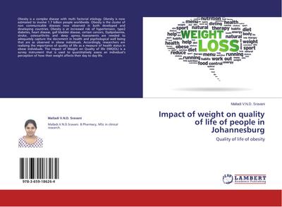 Impact of weight on quality of life of people in Johannesburg