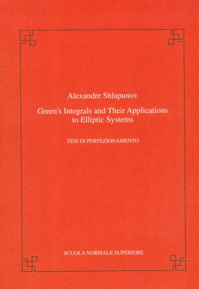 Green’s Integrals and Their Applications to Elliptic Systems