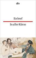 En bref In aller Kürze