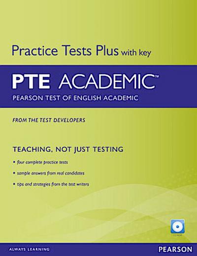 Pearson Test of English Academic Practice Tests Plus and CD-ROM with Key Pack