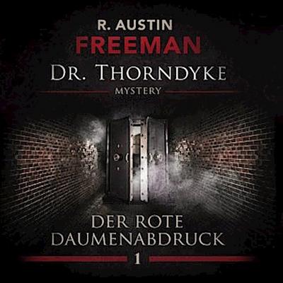 Dr. Thorndyke - Der rote Daumenabdruck, 1 Audio-CD