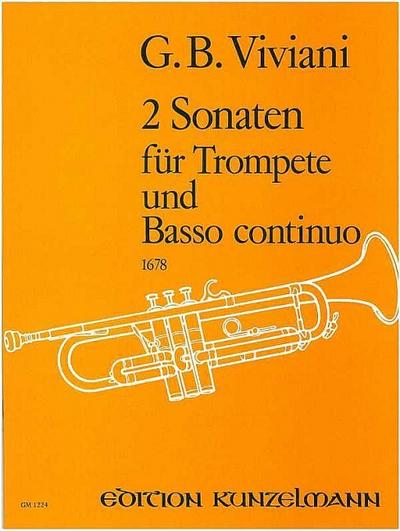 2 Sonatenfür Trompete und Bc